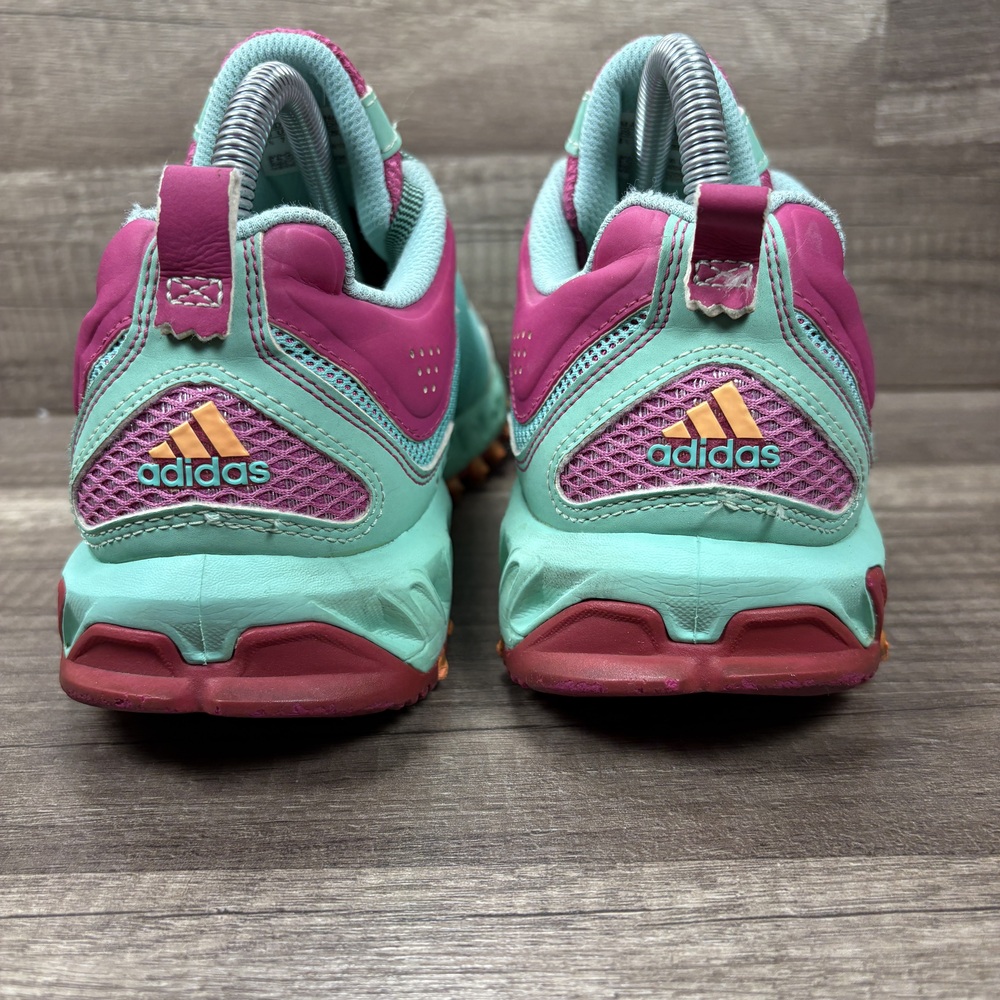 Adidas Vigor TR 4 Trail Green Pink Womens US Size 8.5 D74004 Running Shoes - Picture 5 of 10
